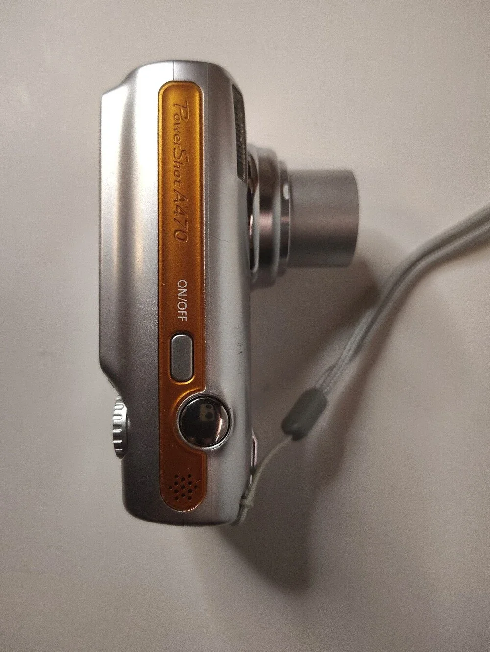 Canon PowerShot A470 Digital Camera Orange w/ Accessories  & SD Card